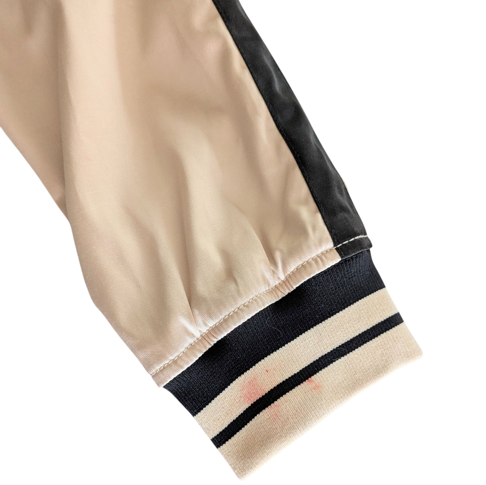 Express Reversible Satin Baseball Jacket Size Lar… - image 8